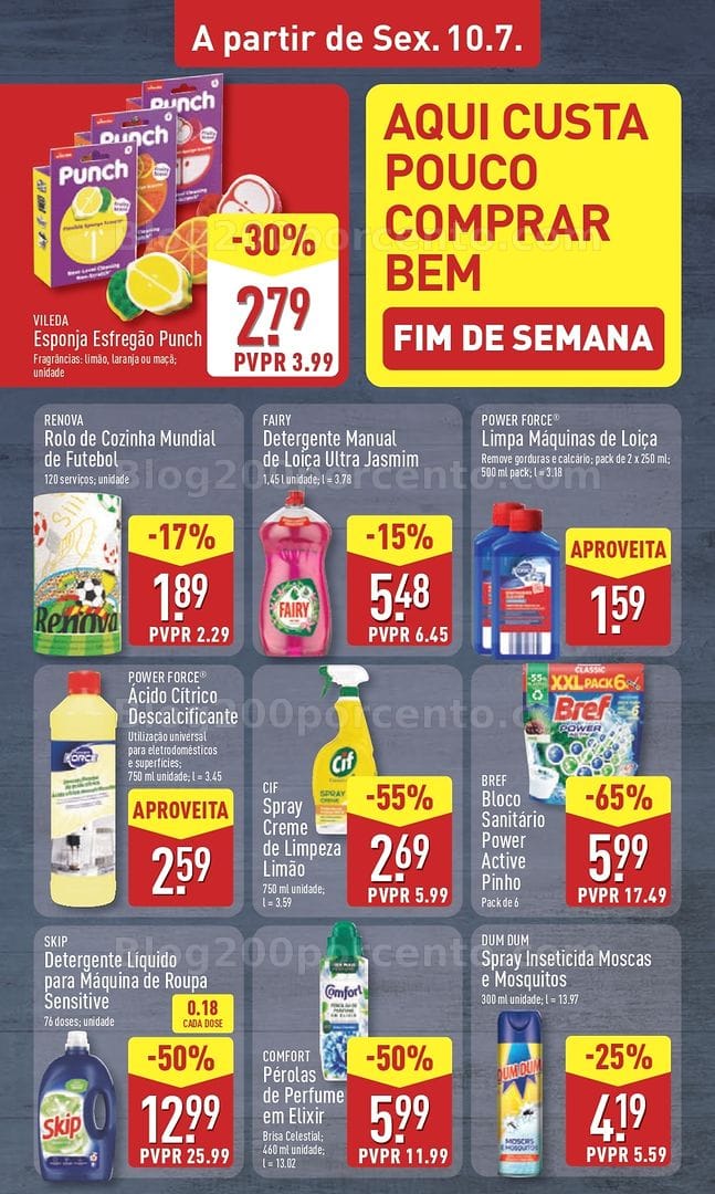 Antevisão Folheto ALDI Promoções de 6 a 12 julho